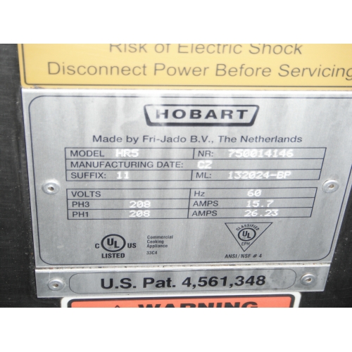 Hobart HR5 Rotisserie Oven Allsold.ca Buy & Sell Used Office